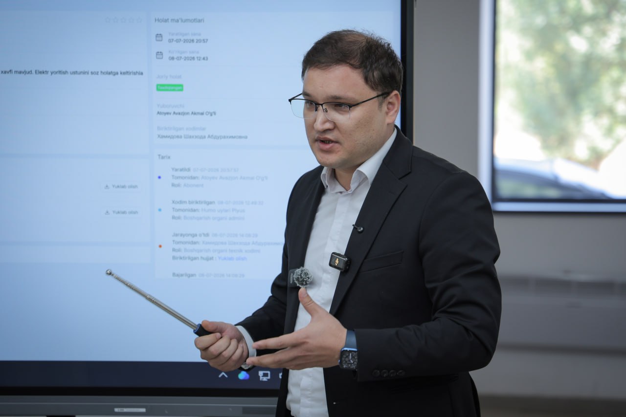 Ko‘p kvartirali uylarni boshqarish va issiqlik ta’minoti tizimi raqamlashtirilmoqda