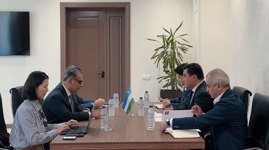 Bugun “Issiqliktaʼminoti” AJ boshqaruv raisi Ilhom To‘rayev Osiyo taraqqiyot banki Bozorlar rivojlanishi va DXSH idorasi bo‘lim direktori Muhammad Azim Hoshimi bilan uchrashuv o‘tkazdi.