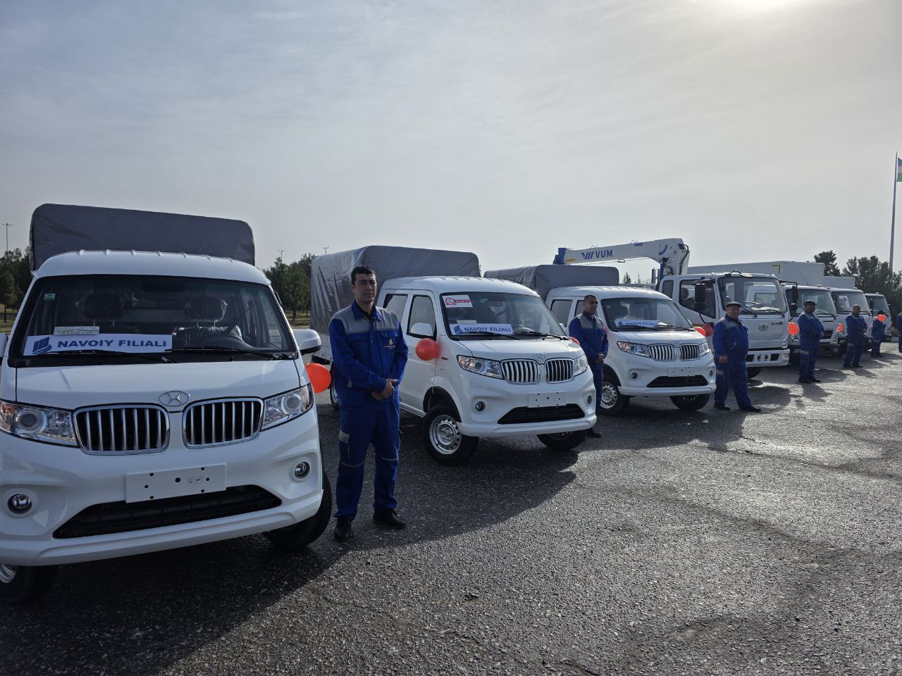 Navoiy viloyati “Issiqlik ta’minoti” MCHJning avariya guruhi moddiy-texnik bazasini mustahkamlash yo‘lida muhim qadam qo‘yildi